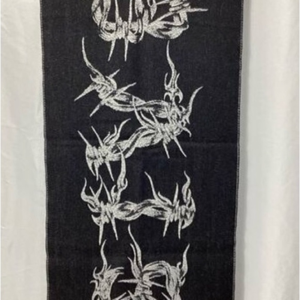 Givenchy Black and White Scarf